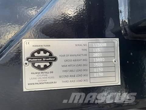 Palmse Trailer 115 Naczepy demontowalne