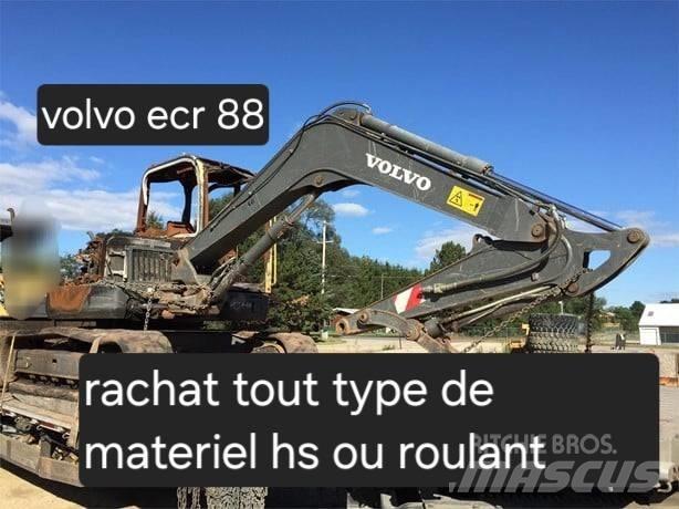 Volvo ECR 88 Wysięgniki i ramiona