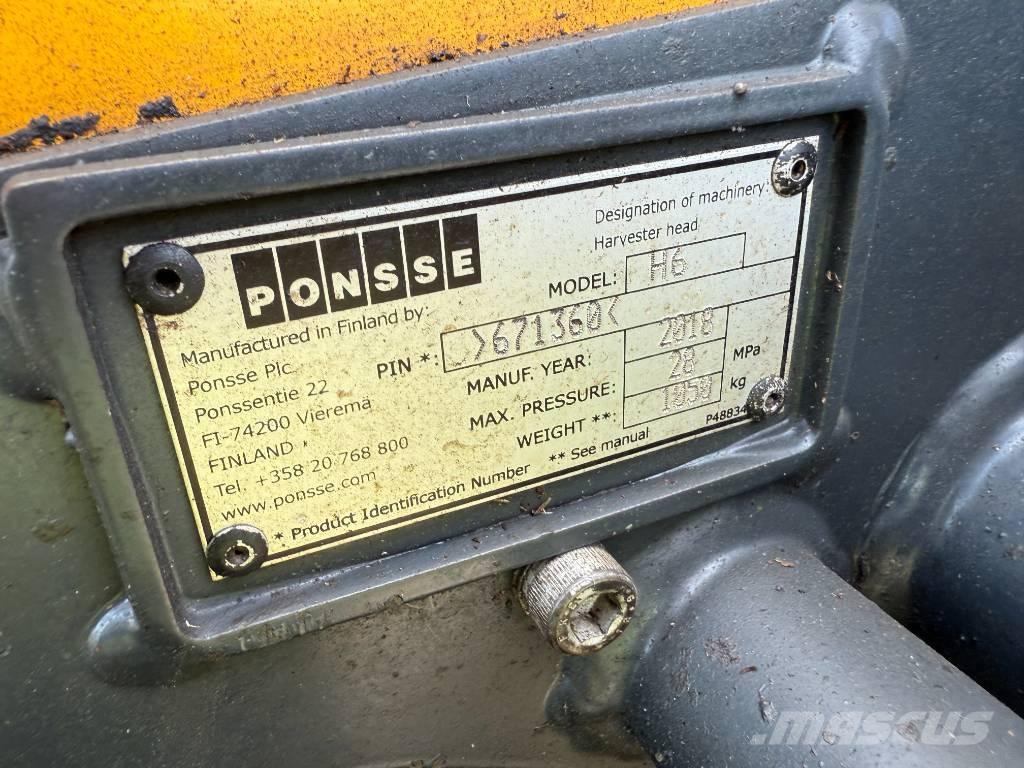 Ponsse ERGO 8W Harwestery