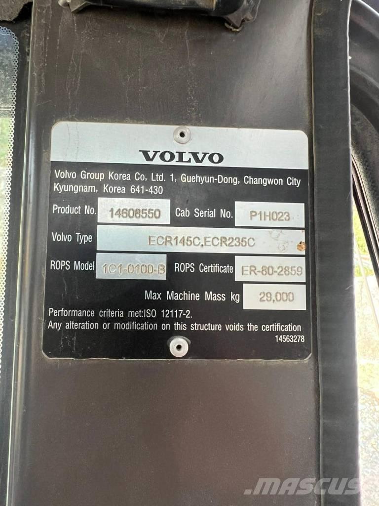 Volvo ECR 235 C L Koparki gąsienicowe