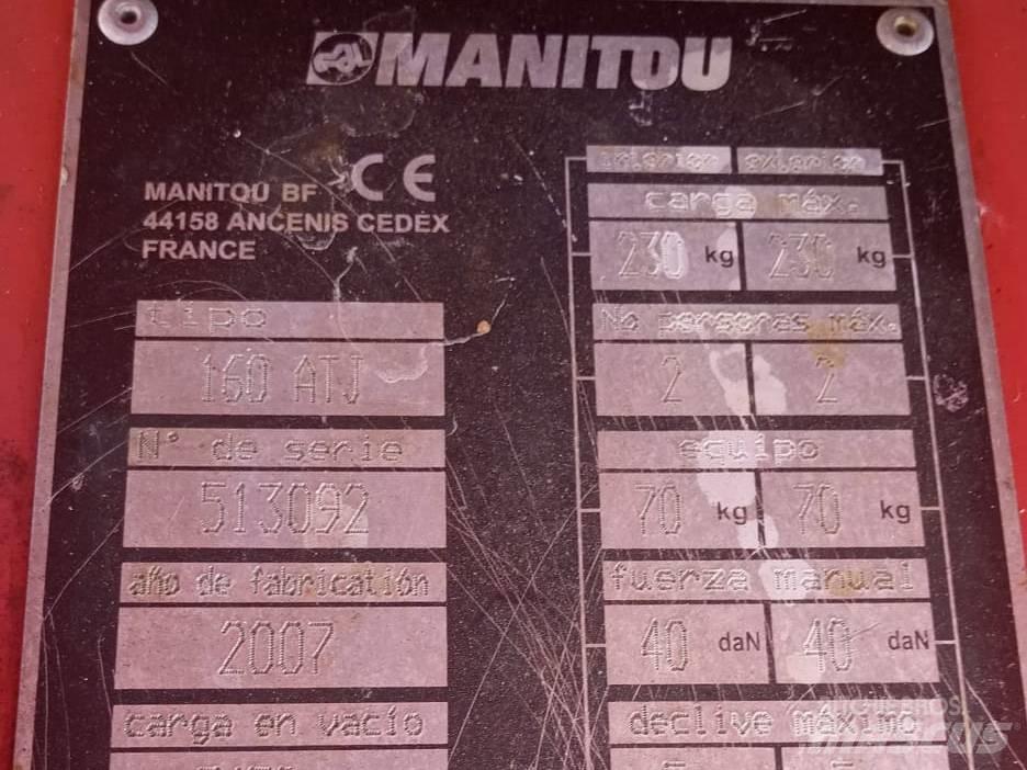 Manitou 160 ATJ Podnośniki przegubowe