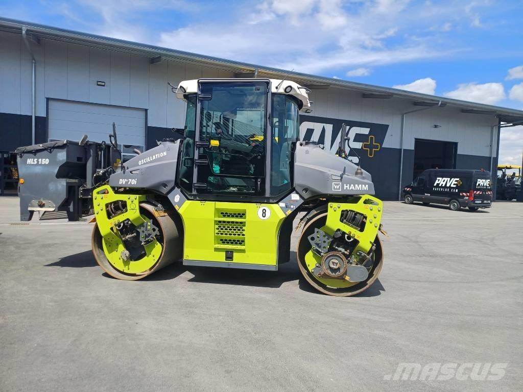 Hamm DV+ 70i VO-S Walce dwubębnowe