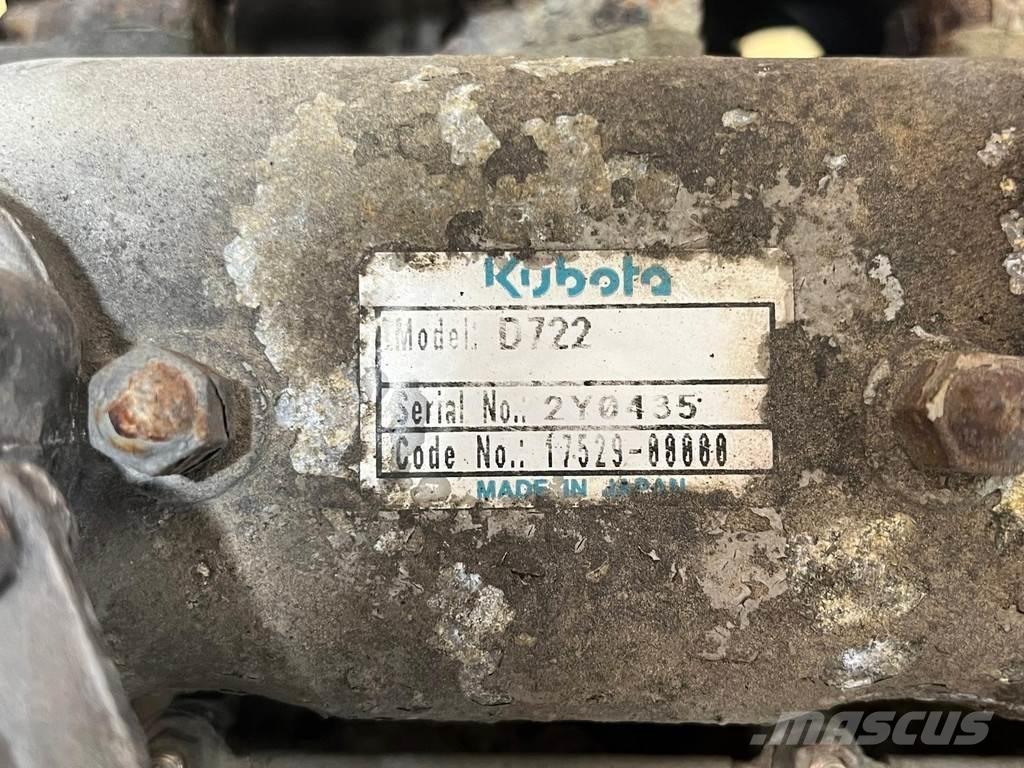 Kubota D722 ENGINE Silniki