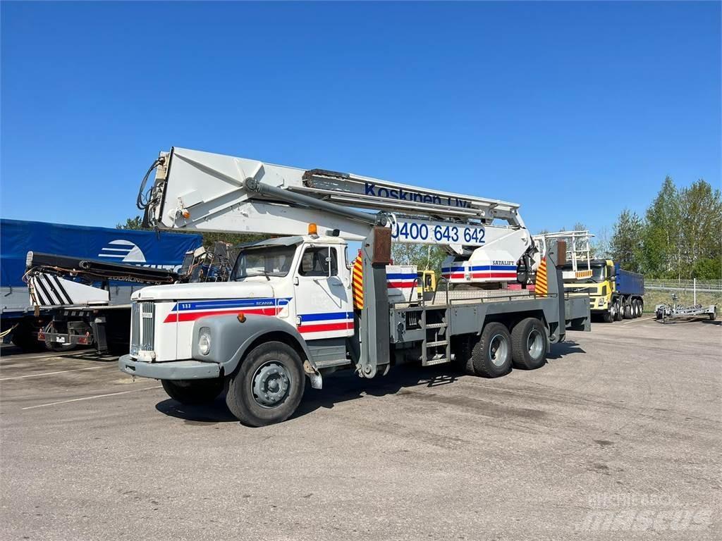 Scania 111 6X2 Żurawie samochodowe