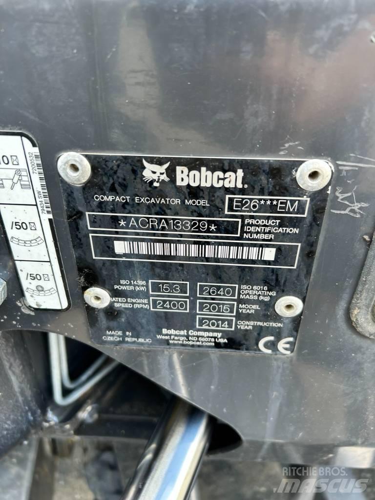 Bobcat E 26 Minikoparki