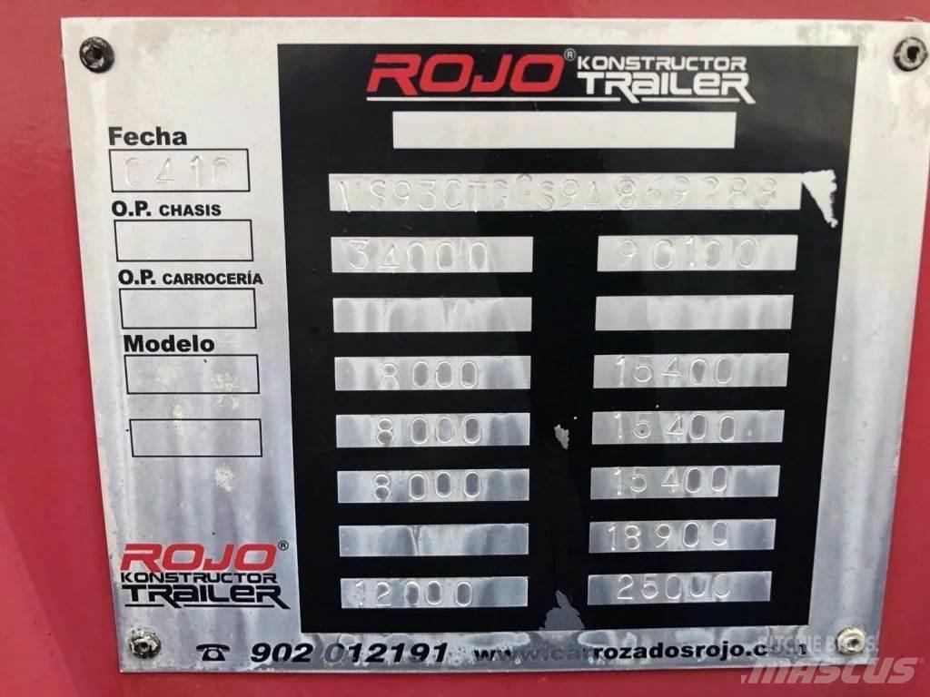  ROJO 1+ 3 LOWLOADER Naczepy niskopodłogowe