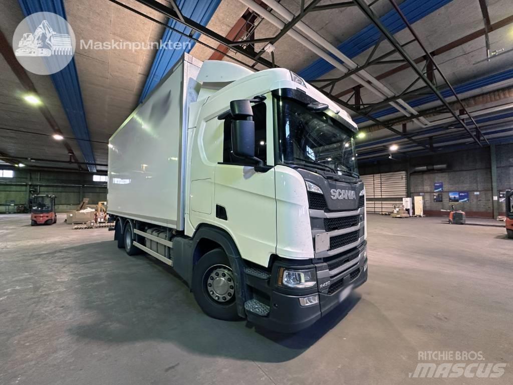 Scania R 450 Samochody ciężarowe ze skrzynią zamkniętą