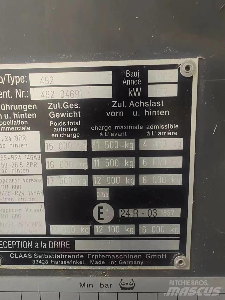 CLAAS Jaguar 870 Sieczkarnie samojezdne