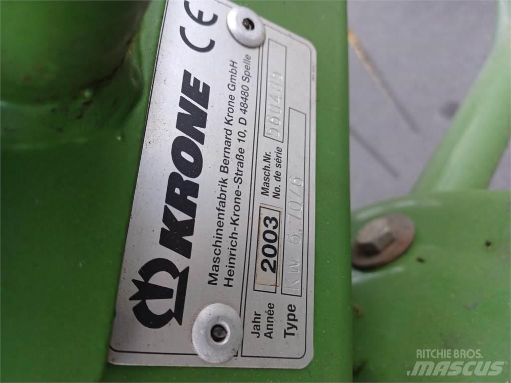Krone KW 6.70/6 Zgrabiarki i przetrząsacze