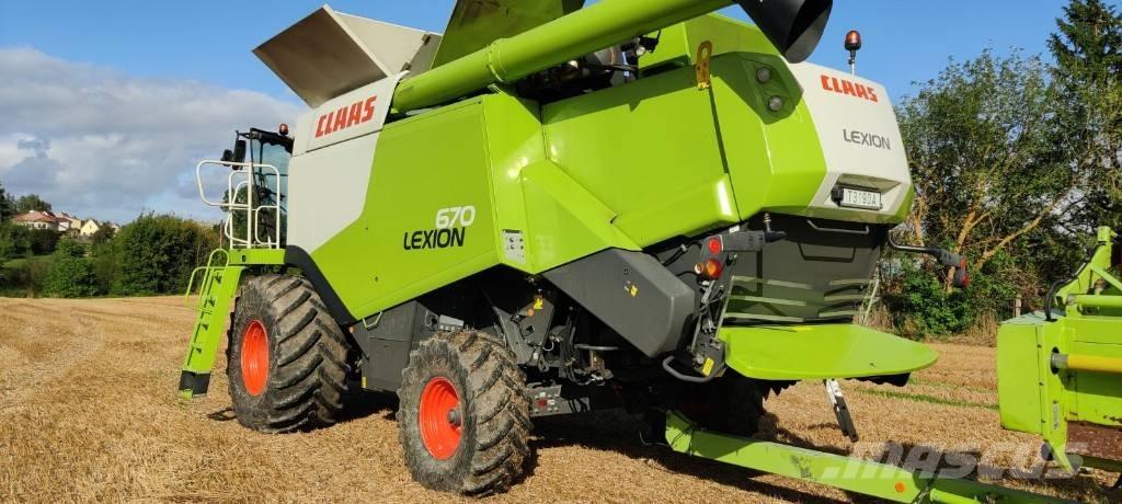 CLAAS Lexion 670 Kombajny zbożowe