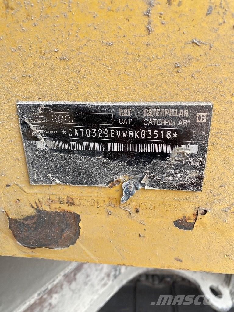 CAT 320 EL Koparki gąsienicowe