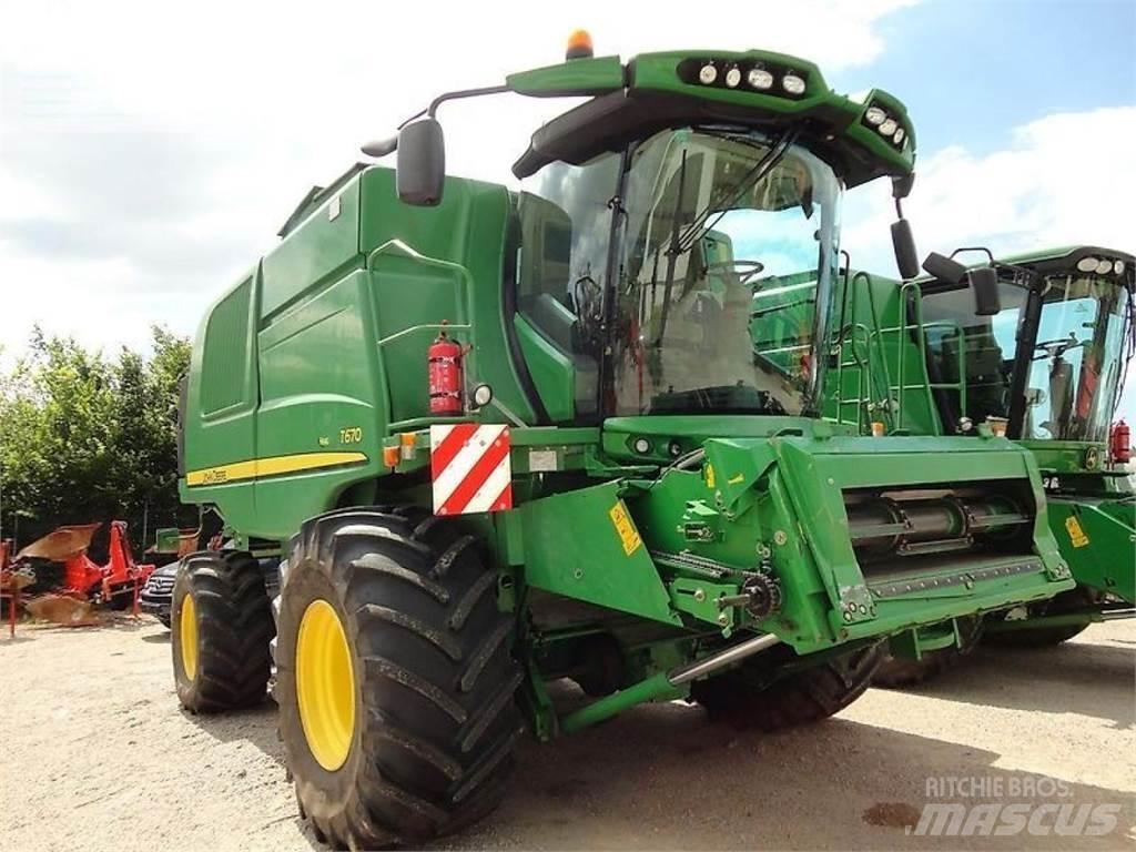 John Deere t670 Kombajny zbożowe