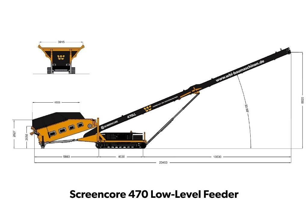Screencore 470 LL Przenośniki taśmowe