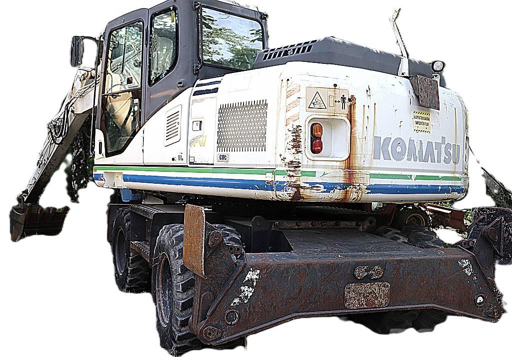 Komatsu PW 140-7 Koparko-ładowarki