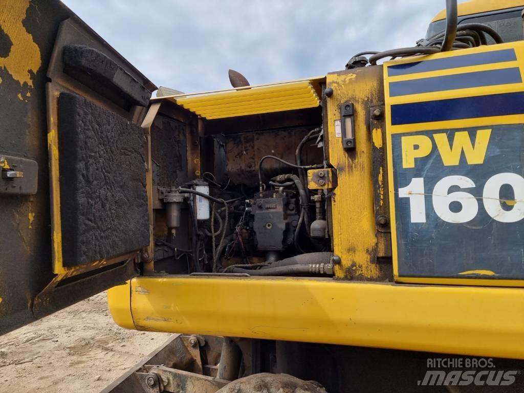 Komatsu PW 160-7 Koparki kołowe