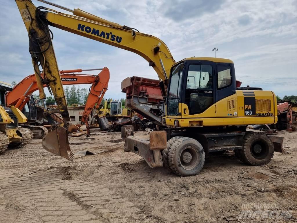 Komatsu PW 160-7 Koparki kołowe