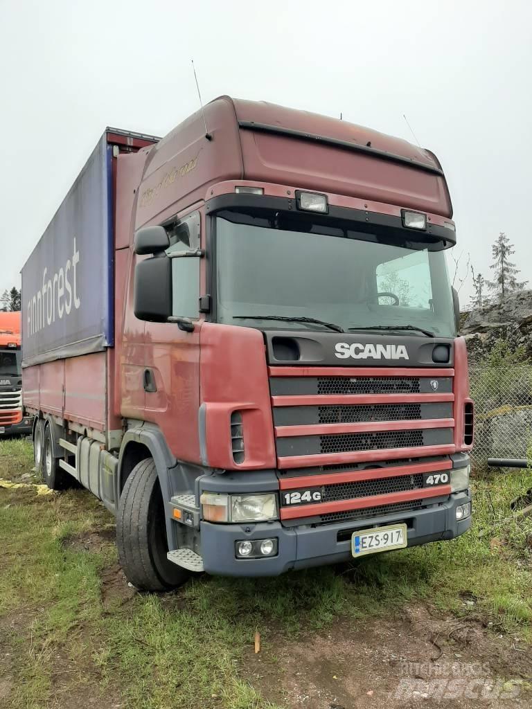 Scania R 124 Ciężarówki firanki