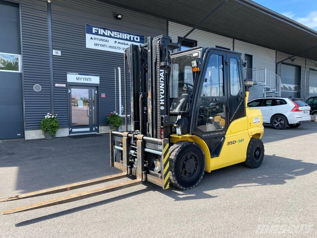 Hyundai 35D-9A Wózki Diesla