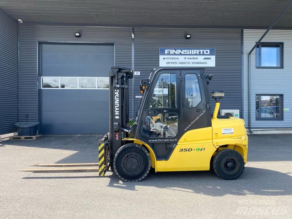 Hyundai 35D-9A Wózki Diesla