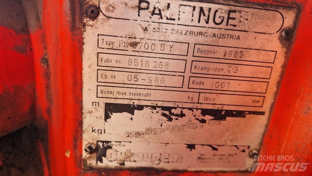 Palfinger PK 9700 Żurawie