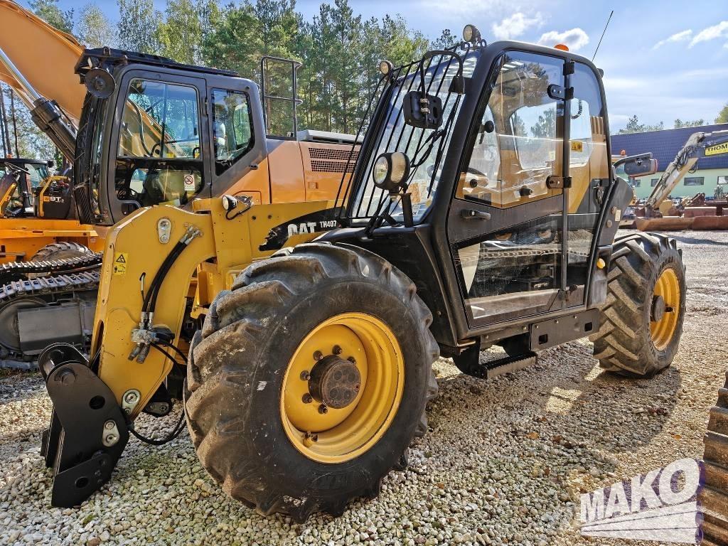 CAT TH 407 Ładowarki teleskopowe