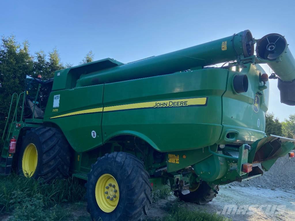 John Deere S 670 i Kombajny zbożowe