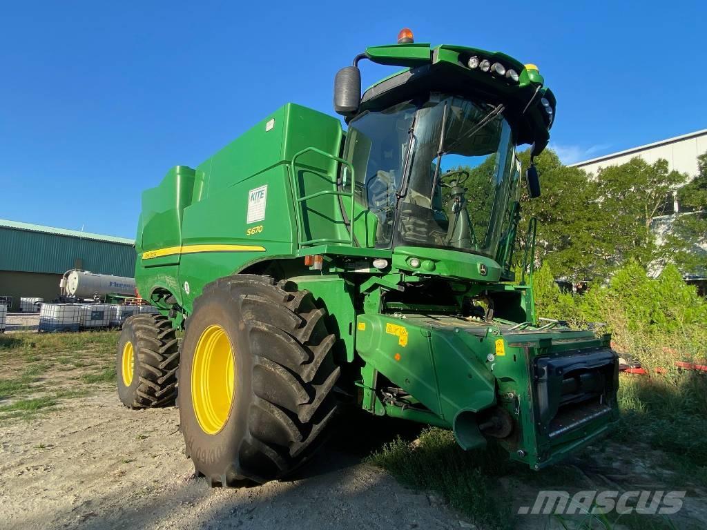 John Deere S 670 i Kombajny zbożowe