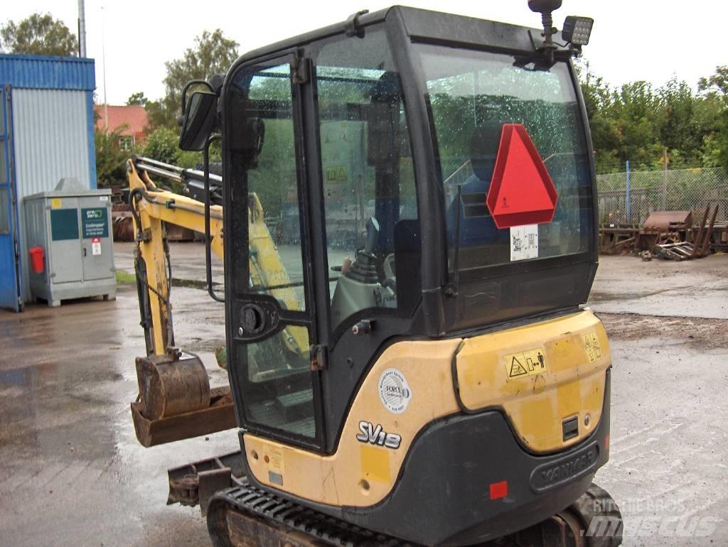 Yanmar SV 18 Minikoparki