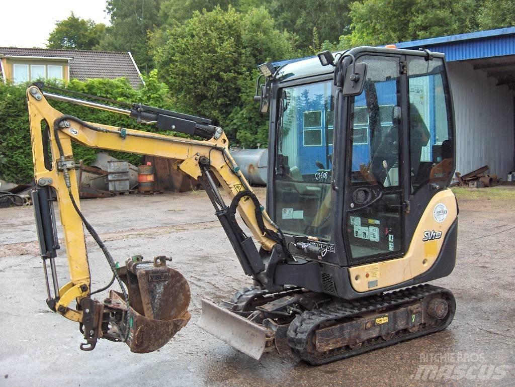 Yanmar SV 18 Minikoparki