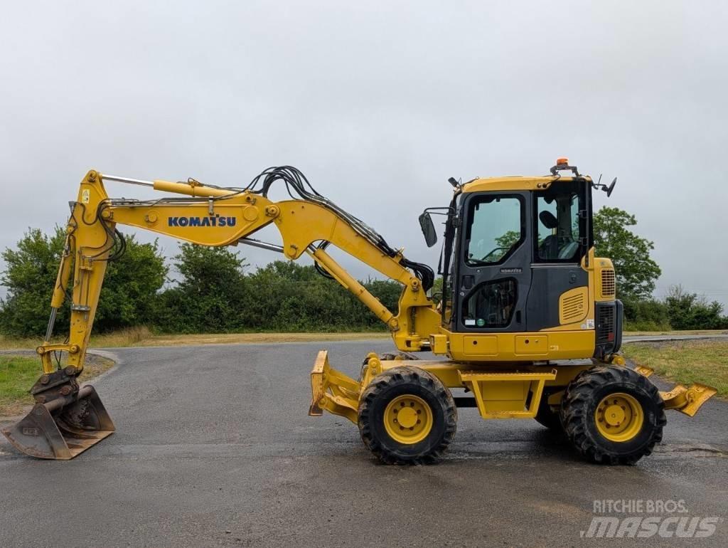 Komatsu PW 98 MR-8 Koparki kołowe