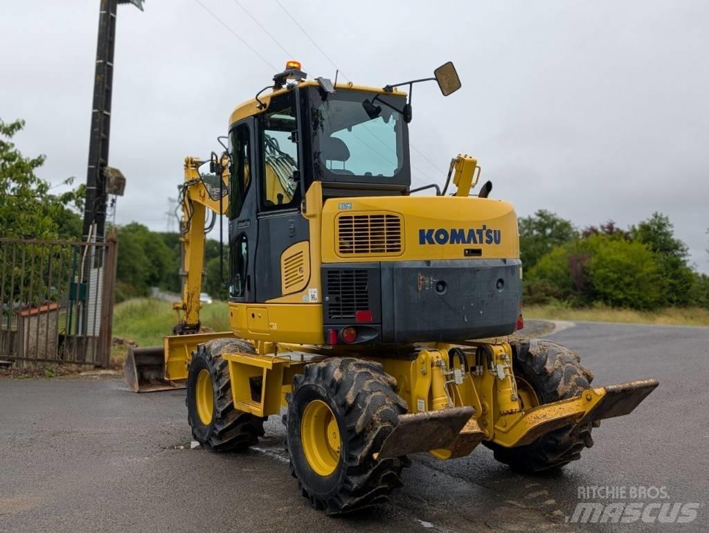 Komatsu PW 98 MR-8 Koparki kołowe