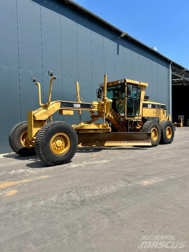 CAT 140H II Równiarki