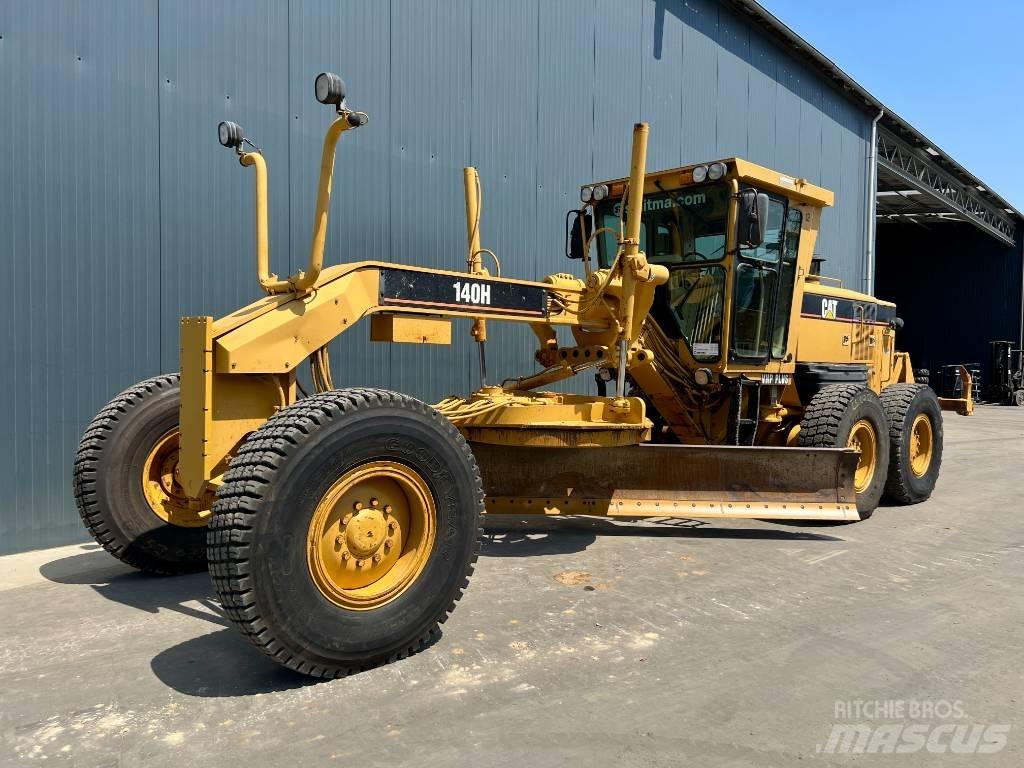 CAT 140H II Równiarki