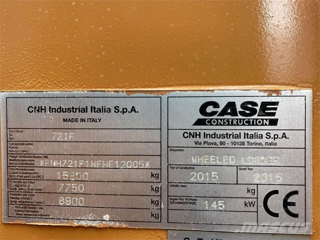 CASE 721F Ładowarki kołowe