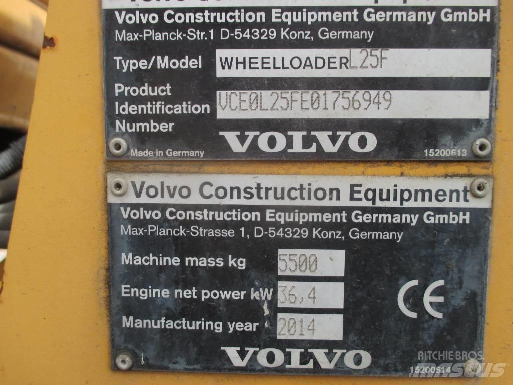 Volvo L 25 F Ładowarki kołowe