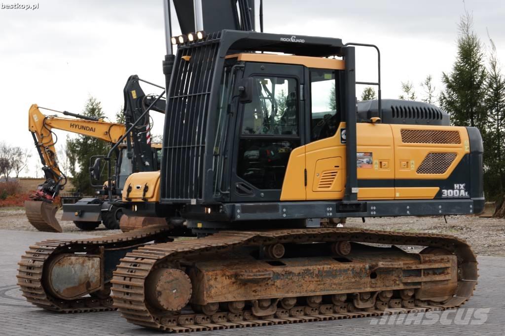 Hyundai HX 300 AL Koparki gąsienicowe