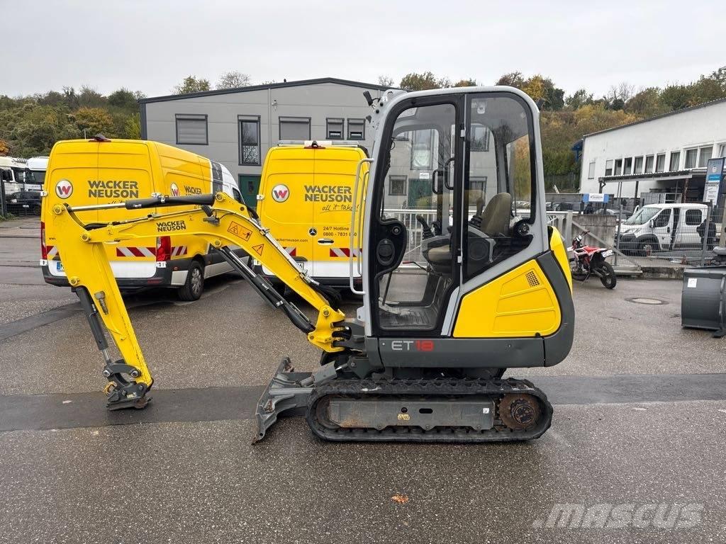 Wacker Neuson ET18 Koparki gąsienicowe
