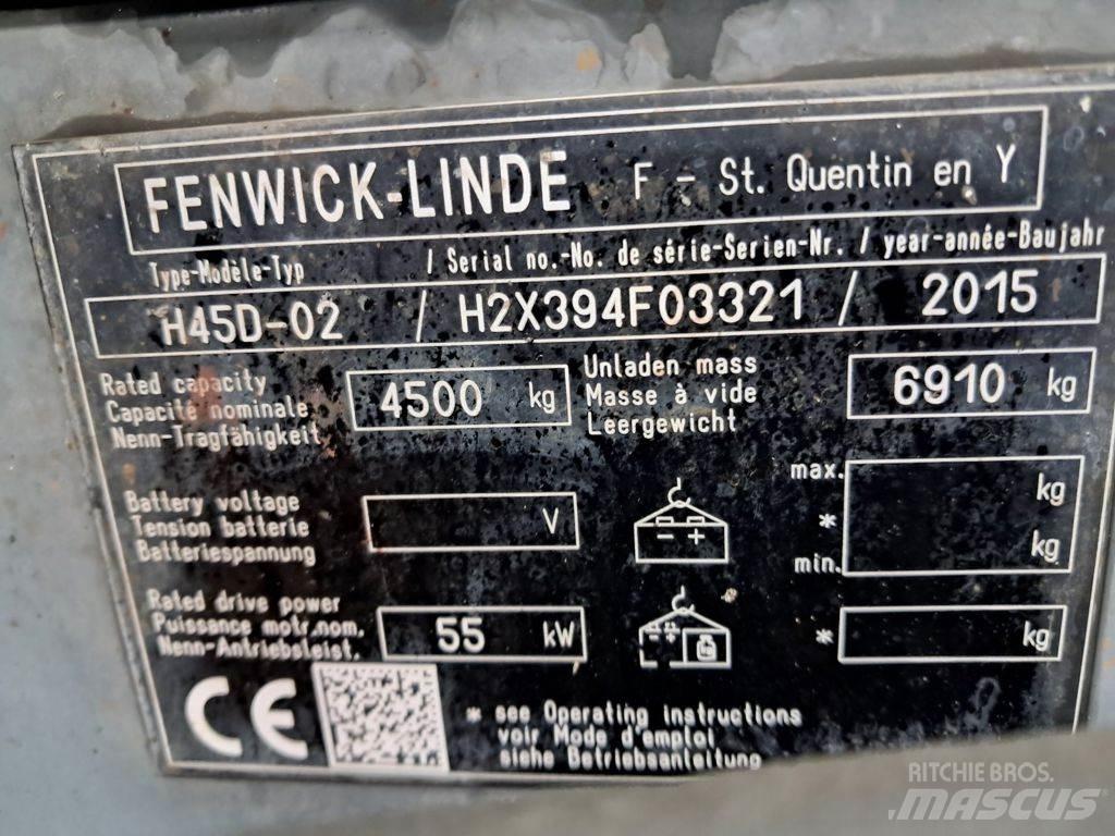 Linde H45D-02 Wózki Diesla