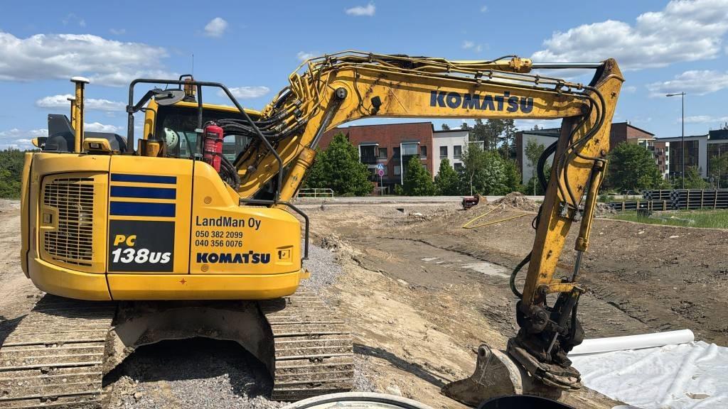 Komatsu PC 138 US Koparki gąsienicowe