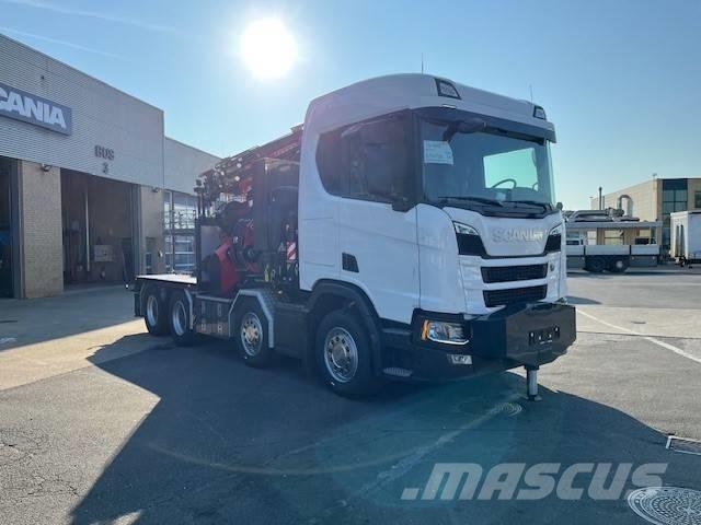 Scania R 560 Żurawie samochodowe