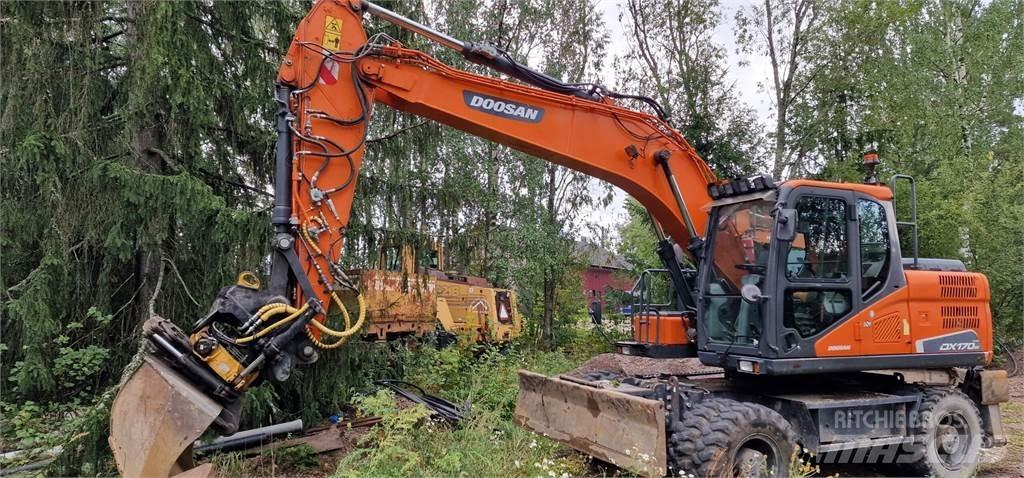 Doosan DX170W Koparki kołowe