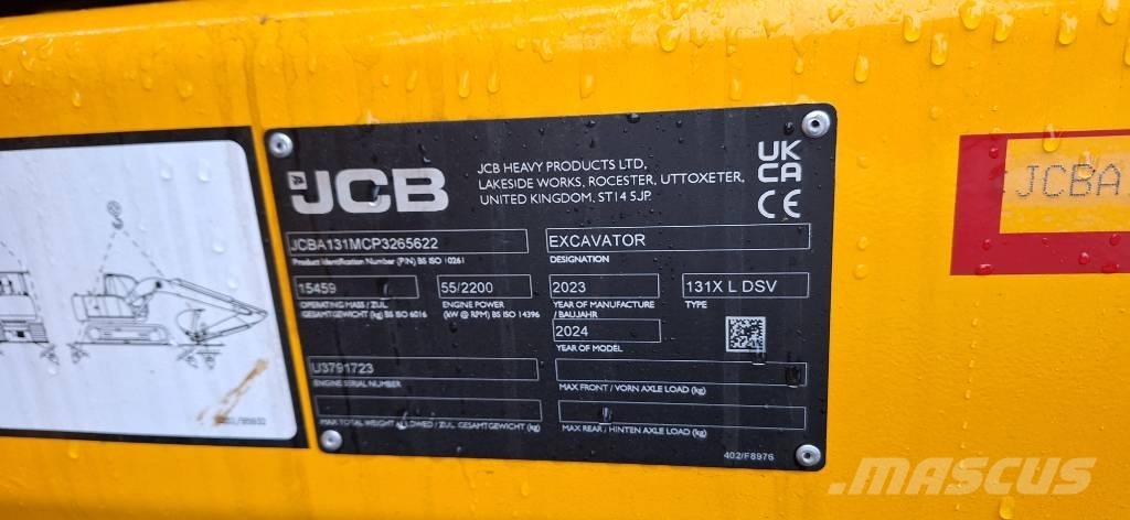 JCB 131 X Koparki gąsienicowe