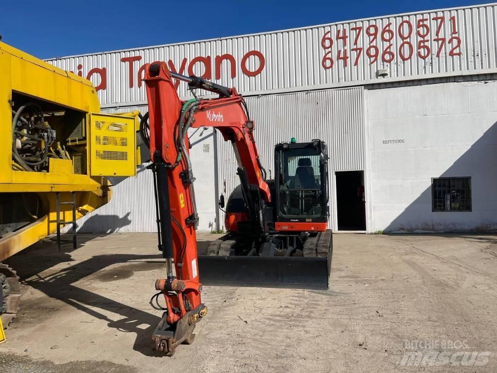 Kubota KX 080-4 Midikoparki  7t - 12t