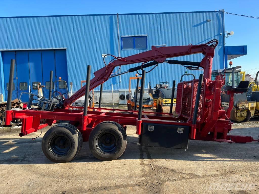 Fliegl Twin Axle Przyczepy do przewozu drewna