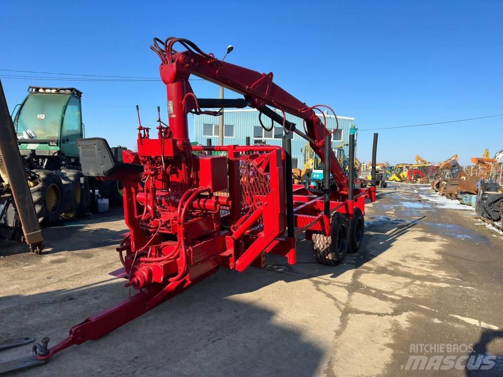 Fliegl Twin Axle Przyczepy do przewozu drewna