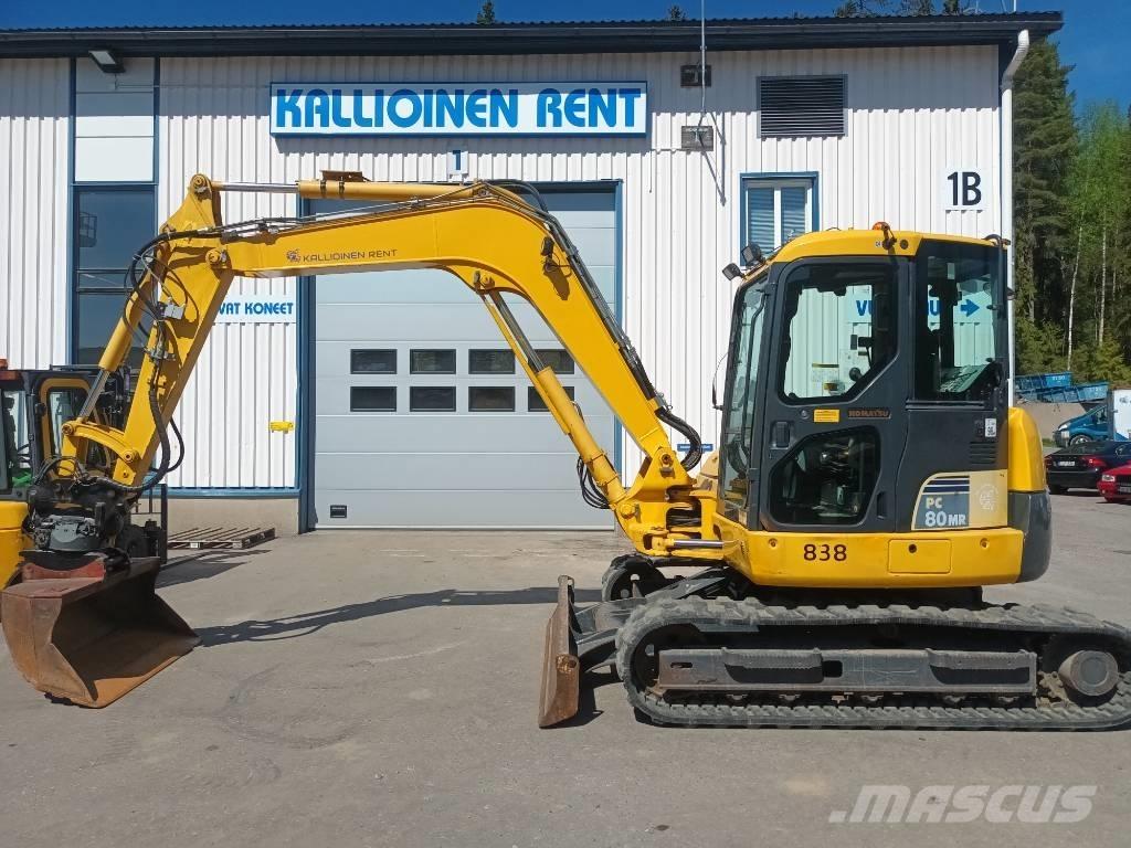 Komatsu PC 80 MR-3 Midikoparki  7t - 12t