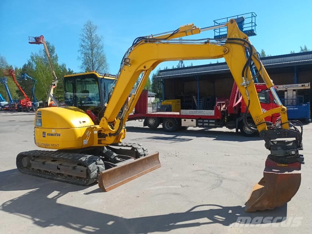 Komatsu PC 80 MR-3 Midikoparki  7t - 12t