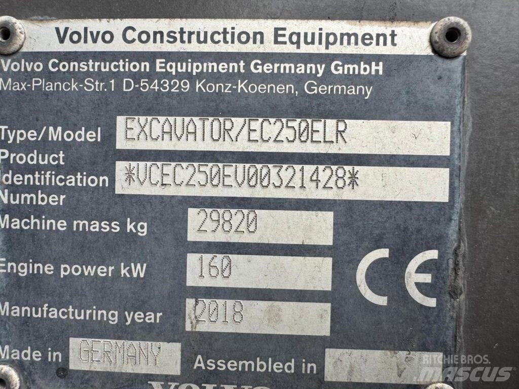 Volvo EC250ELR Koparki gąsienicowe