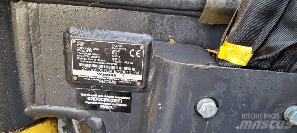 Yanmar Vio 57 Minikoparki