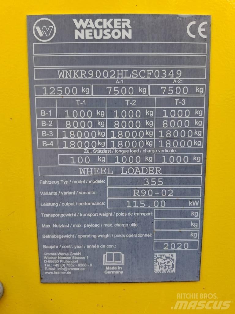 Wacker Neuson WL 95 Ładowarki kołowe